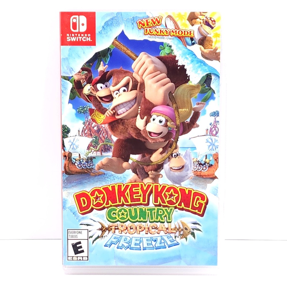 Donkey Kong Country: Tropical Freeze - Nintendo Switch, Multiplayer, Funky Mode